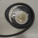 YAMAKATO 10 Feet 1/4 Inch ID Fuel Line Hose for Kawasaki Kohler Briggs & Stratton Small Gas Diesel Powersports Engines and Generators w/ 20 Clamp Rubber Black