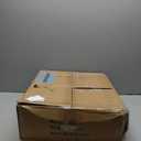 MyGift 6 Foot Modern Freestanding Brass-Tone Metal Hat Organizer Rack, 360 Degree Rotating Wig or Cowboy Hat Display Stand with 20 Customizable Circular Hooks