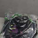 JOYIN 72 Halloween Hanging Witch Decorations Outdoor, Flying Talking Ghost Decor Light Up Eyes Sound Activated, Outside Indoor Haunted House Prop for Lawn Yard Garden, Purple