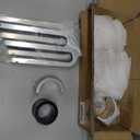 Made Wakeboard Rack, Polished Aluminum Wakeboarding Tower Holder, Adjustable Angle Base to Level with Boat, Clamp Fits Tubing Sizes: 1 3/4", 1 7/8", 2", 2 1/4", 2 3/8", 2 1/2"