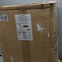 Amazon Basics 26" Hardside Medium Checked Luggage, Expandable For Up to 15% More Space, With Scratch-Resistant Surface, Four Multi-directional Wheels, Black