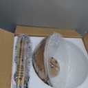 Pendant Lights Kitchen Island, 3-Pack Dome Pendant Light Fixtures with Gold and White Finish Farmhouse Hanging Pendant Light for Dining Room Restaurant Cafe Entryway