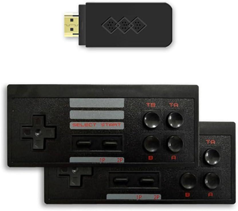 Retro Game Emulator with 2 Wireless Controllers, Extreme Mini Game Box Compatible with 8-bit NES Games for HDMI TVs/Monitors
