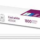 Philips Plug and Play 32W Equivalent 48 in. Cool White Type A T8/T12 LED Tube Light Bulb (10-Pack)
