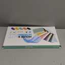 Rechargeable Bluetooth Keyboard and Mouse Combo, Universal Ultra-Slim Wireless Keyboard Mouse Set for Android Windows iPad iPhone Samsung Tablet Portable Compact Keyboard Set (Black)