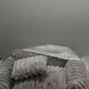 Cute Cat Couch Bed for Indoor Cats, Fluffy Pet Cat Sofa with Premium Soft Corduroy Fleece, Cute Small Dog Beds for Small Dogs, Fuzzy Puppy Chair with Removable Washable Cover (24x18x10,Grey)