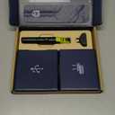 Norelco Philips OneBlade 360 with Connectivity Hybrid Face, Electric Beard Trimmer and Shaver, with 360 Blade Technology, 1x360 Blade for Face, 5in1 Adjustable Comb, Model QP4530/90 (Black & Lime Green)