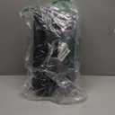 Odoland Punching Mitts Kick Pack Set, Boxing Mitts Focus Pads, Taewondo Kick Pad, Great for Boxing, Kickboxing, Karate, Muay Thai, MMA Training (Black/Red)