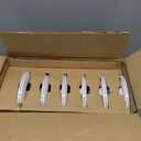 6 Pack 6 Inch LED Recessed Lighting with Night Light, Dimmable Can Lights with Baffle Trim, 9W=85W, 4000K Cool White, 700LM Retrofit Downlight, CRI 90, Damp Rated, IC Rated & ETL Certified