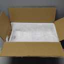 SEANADO Hand Sanitizer and Glove Holder Dispenser with Lid, Clear Acrylic 4 Compartments Hygiene Station for Disposable Face Mask, Shoe Cover, Hairnets - Wall Mount or Tabletop