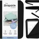 Strapsicle Silicone Clutch for Kindle & E-Readers  Multi-Purpose Bag for Phone, Wallet & Keys  Fits 6.87 Paperwhite 2024, 6 Kindles, Kobos, Nook  Anti-Dust Coating - Black