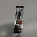L'Oreal Paris Makeup Brow Stylist Definer Waterproof Eyebrow Pencil, Ultra-Fine Mechanical Pencil, Draws Tiny Brow Hairs and Fills in Sparse Areas and Gaps, Dark Brunette, 0.11 Ounce (Pack of 2)