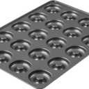 Wilton Perfect Results Non-Stick Donut Pan , 20-Cavity Donut Baking Pan, Steel