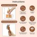 Dog Slicker Brush for Shedding,Dog Brush for Long Haired Dogs & Remove Tangles & Mats,Ergonomic Handle Grooming Like Professional,Beech Wood,M