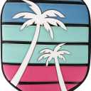 Big Crazy Pickleball Paddle Cover, Pickleball Paddle Case, Pickleball Paddle Covers for Paddle Protect, Bear Flamingo Pickleball Cover with Zipper, Pickleball Gift (Blue)