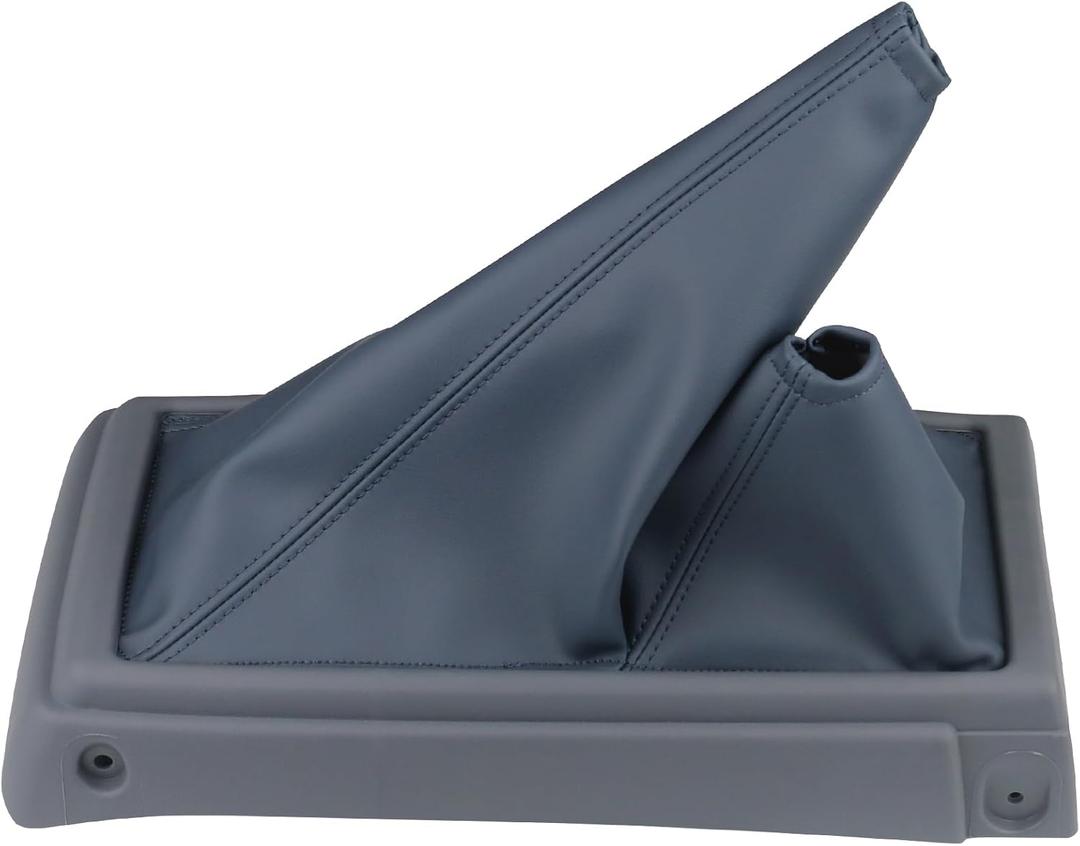 Manual Transmission Center Console Gear Shifter Boot Bezel Trim Cover for Toyota Tacoma 4x4 1995-2000 Moon Mist Blue Replaces 58802-35080