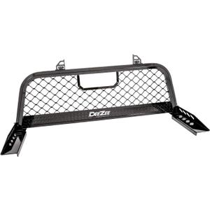 Dee Zee DZ95072RB Gloss Black Aluminum Mesh Cab Rack