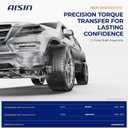 AISIN AFTERMARKET CVAT-02295 Front Left CV Axle Shaft Assembly - Compatible with Toyota Highlander 2006-2007, Lexus RX400h 2006-2008