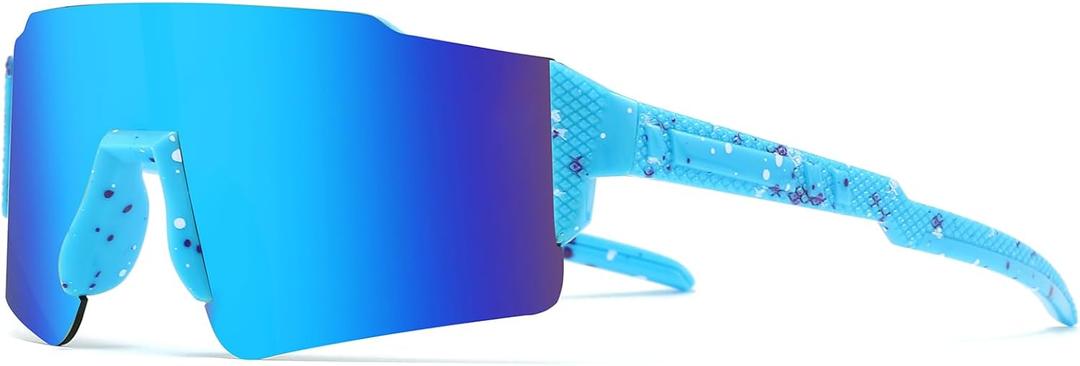 1 pcs Youth Baseball Glasses Teen Boys Girls Kids UV400 Softball Sunglasses Child Children Men Women Football Eyewear - GY5