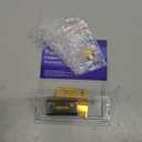 Professional 2-Hole Stagger Tooth Replacement Blade Set Gold, Compatible with Wahl 5 Star Cordless Magic Clip Hair Clipper