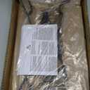 AMAGABELI GARDEN & HOME 26" Long Firewood Tongs Log Grabber for Fireplace Fire Pit Campfire Bonfire for up 12'' Thick Logs Heavy Duty Wrought Iron Outside Outdoor Indoor Wood Stove Fire Place Tools