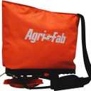 Agri-Fab 45-0639 25 lb. Handheld Bag Seeder Spreader with Waterproof Bag, Enclosed Gears, Adjustable Shoulder Strap, Rear Baffle, Orange