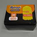 30 Count Heavy Duty Duster Refills for Swiffer, Multisurface 360 Larger Size Dusters with 4X Microfibers, Unscented Disposable Dusters for Cleaning Home, Blinds, Fans, Corners (Only Duster) (Yellow)