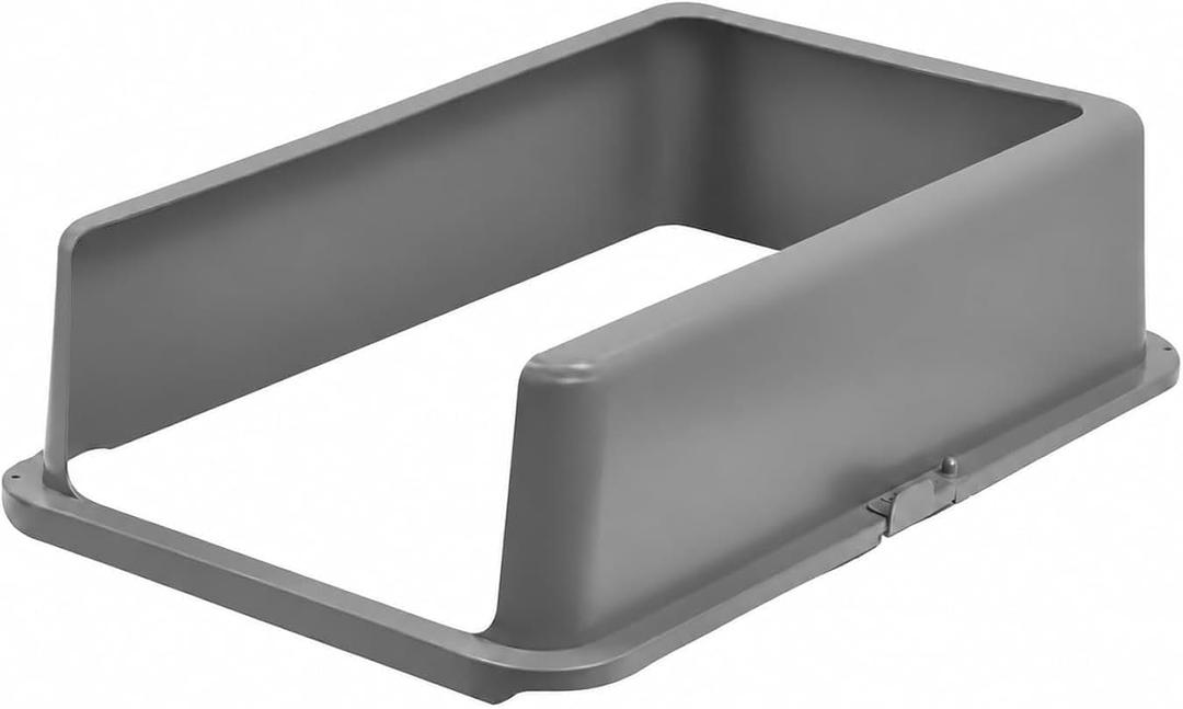 iPrimio Stainless Steel Cat Litter Box, XL Lid Only, Fits 23" x 15" Pans