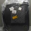 Seat Covers Full Set Fit for Ford Bronco Sport 2021-2024 2025 Faux Leather Car Seat Covers Compatible Airbag Automotive Waterproof Seat Cushions Protector (5 Seats, Black&Dark Grey)