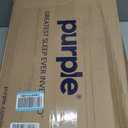 Purple DreamLayer Pillow - Standard Size, Multi-Layered GelFlex Grid & MicroAir Foam for Support & Pressure Relief - Customizable Height with Removable Foam Booster Layers