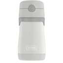 THERMOS BABY 10 ounce Stainless Steel Vacuum Insulated Straw Bottle, Gray