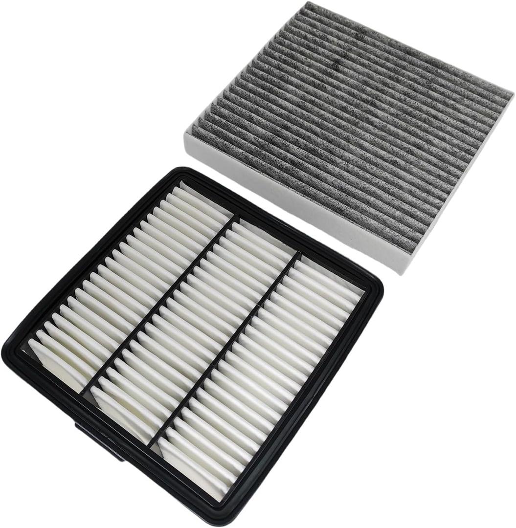 Engine & Cabin Air Filter Fit for 2021-2024 Hyundai Elantra 2.0L, 2024-2025 Hyundai Kona 1.6L 2.0L, Replace 28113-AA100 97133-L1000 28113AA100 97133L1000
