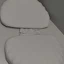 Pregnancy Pillow for Sleeping Memory Foam Pillow for Side Sleeper, Maternity Pillow Support for Back, Belly, HIPS for Pregnant Women, Portable and Adjustable Travel Wedge Pillow (CoolingSilk Grey)