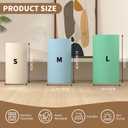 Cylinder Covers Set of 3,Cylinder Stand Covers for Parties,Round Pedestal Stand Covers for Cylinder Stands for Wedding Party Birthday Display(Cylinder Stands Not Included) (Beige Sky Blue Light Green, S+M+L)