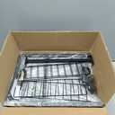 SNTD Fruit Basket Vegetable Stand for Kitchen Pantry, Pull Out Metal Wire Basket with Wood Top for Fruit Vegetable Onions Potatoes Snacks (11.8"D x 15.7"W x 33.7"H)