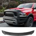 Hood Protector Compatible with 2009-2018 Dodge RAM 1500 Hood Deflector Upgraded TPE Shield Replacement for 2009-2018 Dodge RAM Accessories