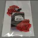 Facioro Fashion Woman Canvas Wall Art, Red Wall Decor for Bedroom Decor, Red and Black Art Posters, Girls Room Decor, Black and Red Fashion Poster (03)