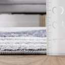 nuLOOM Thomas Paul Starfish and Striped Runner Rug, 2' 8" x 10', Grey