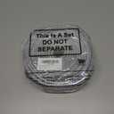 Yungyan Velvet Ribbons with Gold Edge Felt Ribbon Gift Bow Wrapping Ribbon for Handmade, Home Decor, Gift Wrapping, Wreath DIY Crafts, Christmas Tree(2.5 Inch X 35 Yards,Light Blue, Silver)