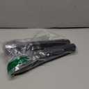 Facmogu 2PCS Fake Microphone Props, Plastic Pretend Play Microphone Prop, Realistic Simulate Speech Practice Prop, Faux Mic Props for Halloween, Christmas, Costume, Cosplay, Birthday Party - Black