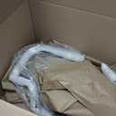 MoKitDora Meathook Crash Bar 1.25" Fat Engine Guard Compatible with Harley Softail 2018-UP Fat Boy Street Bob Heritage Classic Low Rider Sport Glide Deluxe Slim, Silver