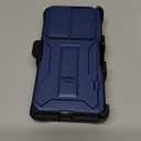 TONGATE for Z Fold 7 Case with Stylus & Pen Holder, [Built-in Privacy Screen Protector & Slide Camera Cover][Anti Spy] Military Grade Drop Stand Case for Samsung Galaxy Fold 7 with Belt Clip,Navy Blue