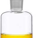 HAIZEEN 8oz/240ml Glass All-Purpose Cruet, Glass Oil Decanter and Cruet for Kitchen and BBQ