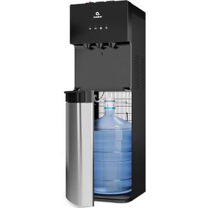 Avalon Bottom Loading Water Cooler Water Dispenser with BioGuard- 3 Temperature Settings - Hot, Cold & Room Water, Durable Stainless Steel Construction, Anti-Microbial Coating- UL Listed
