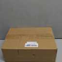 Set of 6 Ribbed Glass Votive Candle Holders, Gold Glass Tealight Holders for Taper Candles - Elegant Table Centerpieces for Weddings, Christmas, Parties, and Home Decor