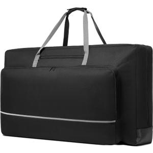 Cornhole Carrying Case Fits 4' x 2' Regulation Size Board, Heavy-Duty 900D Cornhole Boards Bag with Front Pockets and Padded Shoulder Strap for Cornhole Outdoor Games, Only Bag