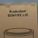 Solo Stove Bonfire Lid - Premium 304 Stainless Steel Fire Pit Cover, Modern Round Design, Versatile Tabletop Accessory, Compatible with Solo Stove Bonfire, Wood Burning and Camping Accessory