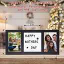 Mother Day Gift for Mom from Daughter 4x6'' Personalized Picture Frame Solid Wood Mom Birthday Gifts from Son, Mothers Day Picture Frame, Customizable Gifts for Grandma Grandpa Gigi, Nana, Mama, Aunt
