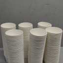 ECOLipak 200 Pack 2 oz Compostable Portion Cups, 100% Biodegradable Souffle Cups, Disposable Paper Cups for Condiment Samples
