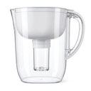 Brita Water Filter Pitcher for Tap and Drinking Water with 1 Standard Filter, Lasts 2 Months, 6-Cup Capacity, BPA Free, White